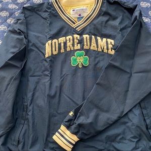 Retro Notre Dame windbreaker